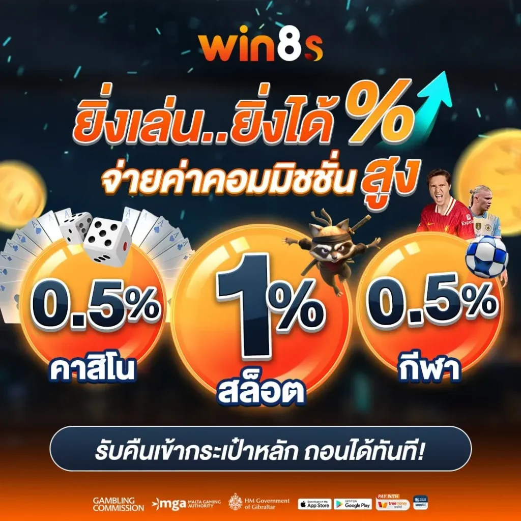 win8s เครดิต ฟรี